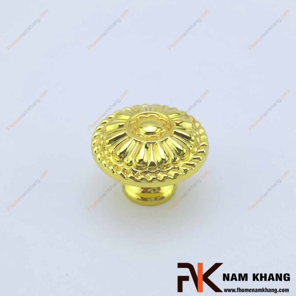 Tay nắm tủ hoa mạ vàng NK157-V