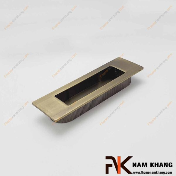 Tay nắm âm tủ màu đồng rêu NK099-R