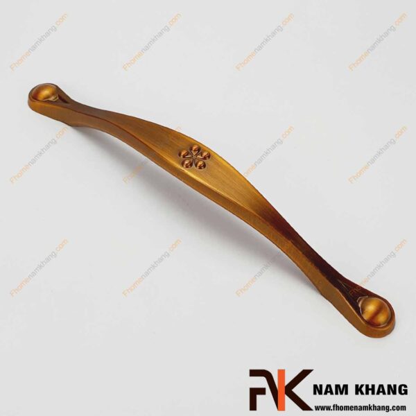 Tay nắm tủ nội thất họa tiết mạ màu cafe NK023-CF
