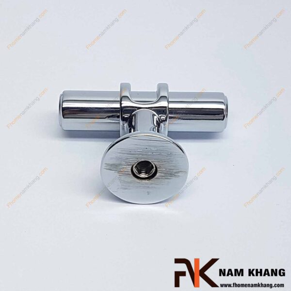 Núm nắm tủ cổ điển màu trắng bạc NK207-B