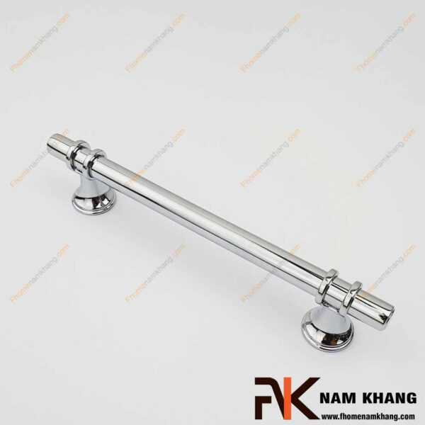 Tay nắm tủ cổ điển màu trắng bạc NK207-B