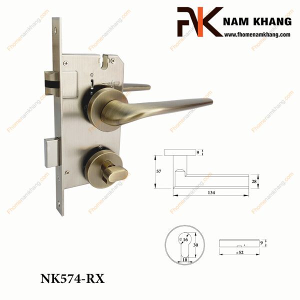 KHÓA CỬA PHÂN THỂ NK574-RX