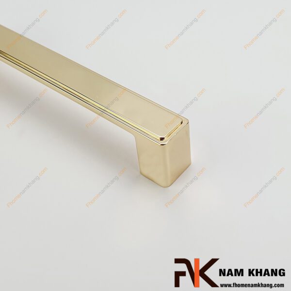Tay nắm cửa tủ hiện đại vàng bóng NK026-V