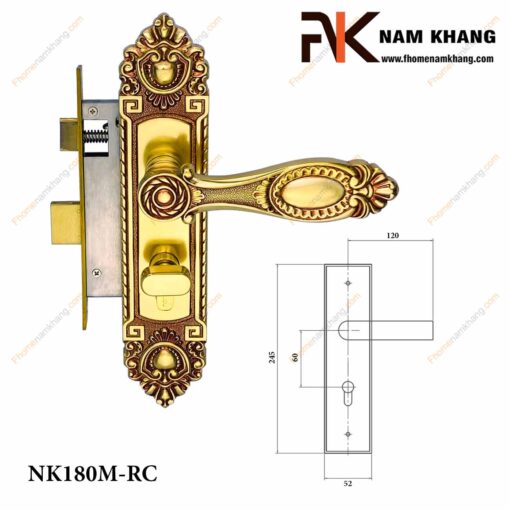 Khóa cửa thông phòng NK180M-RC