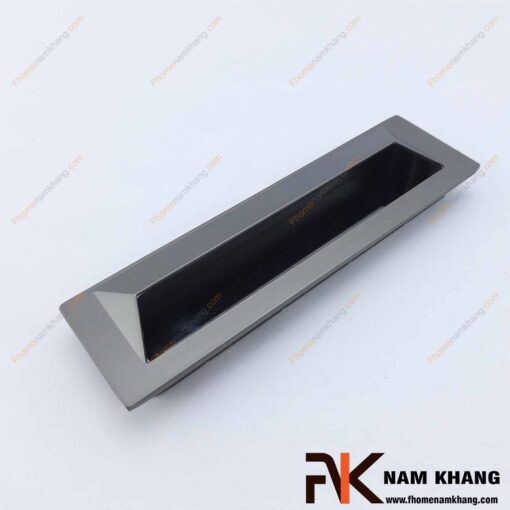 Tay nắm âm tủ màu xám NK176-128D