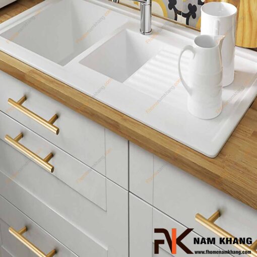 Tay nắm cửa tủ dạng thanh tròn NK220-V