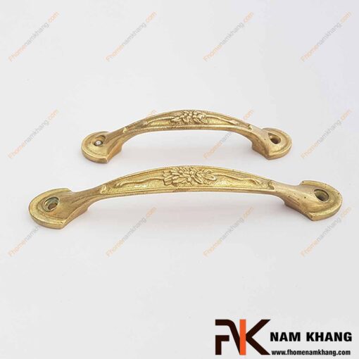 Tay nắm tủ hoa lá đồng NKD025