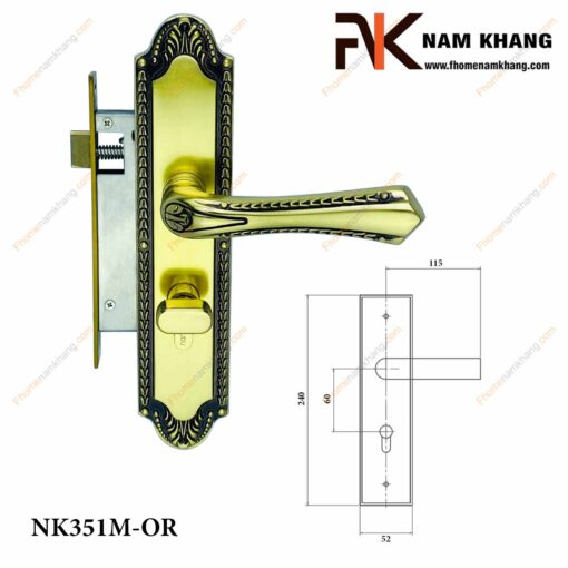 Khóa cửa thông phòng NK351M-OR