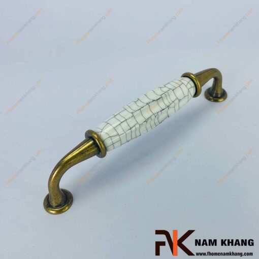 Tay nắm tủ cổ điển sứ vân NK074-128DC