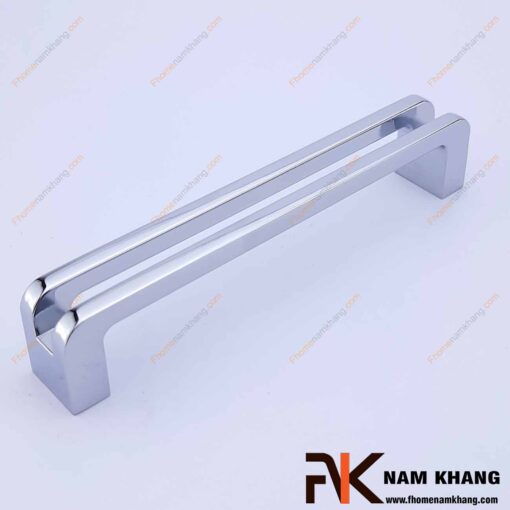 Tay nắm tủ màu trắng bạc NK374-B