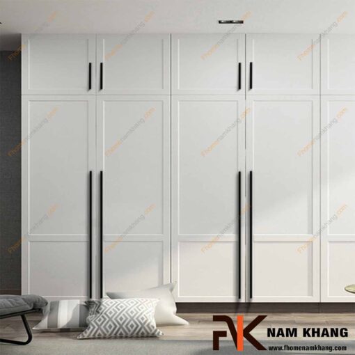 Tay nắm tủ dạng thanh màu đen NK406-DN