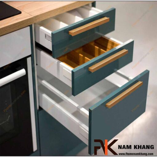 Tay nắm tủ dạng thanh màu vàng NK406-VN