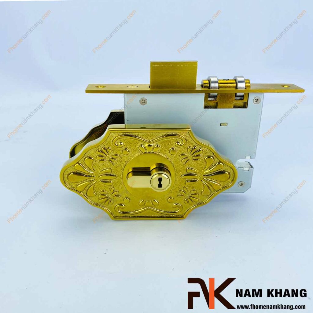 Khóa âm lắp với tay nắm cửa NK181SMK-PVD