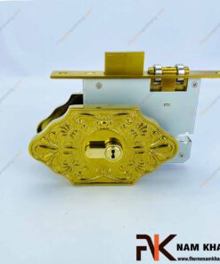 Khóa âm lắp với tay nắm cửa NK181SMK-PVD