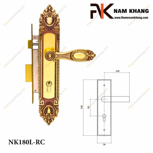 Khóa cửa chính NK180L-RC