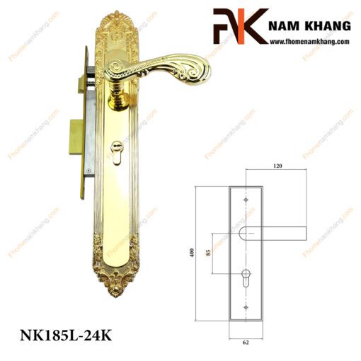 KHÓA CỬA CHÍNH NK185L-24K