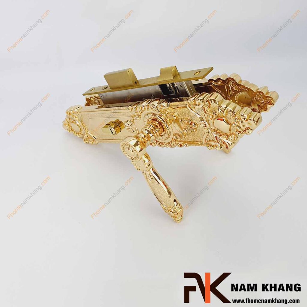 Khóa cửa chính NK186L-24K (Màu Vàng)