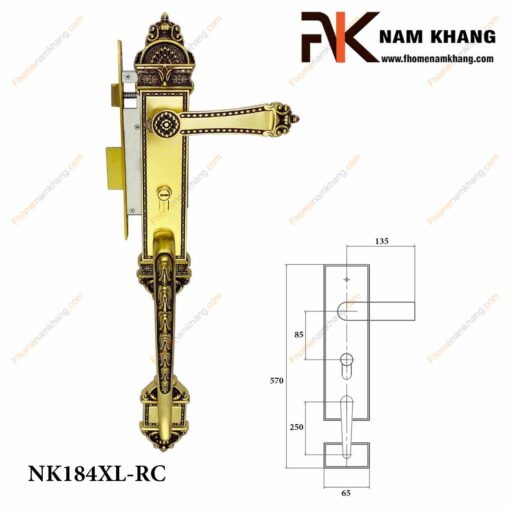 Khóa cửa đại sảnh NK184XL-RC