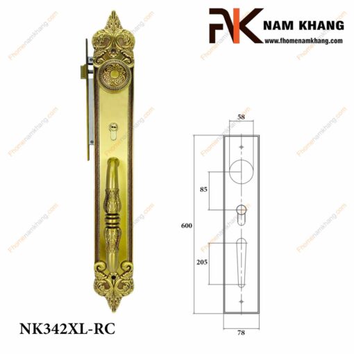 Khóa cửa sảnh NK342XL-RC