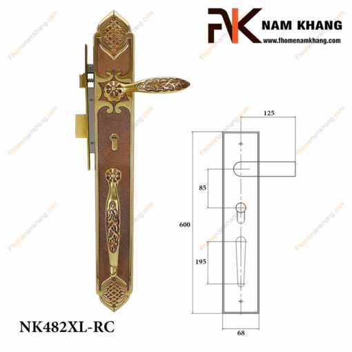 Khóa cửa sảnh NK482XL-RC