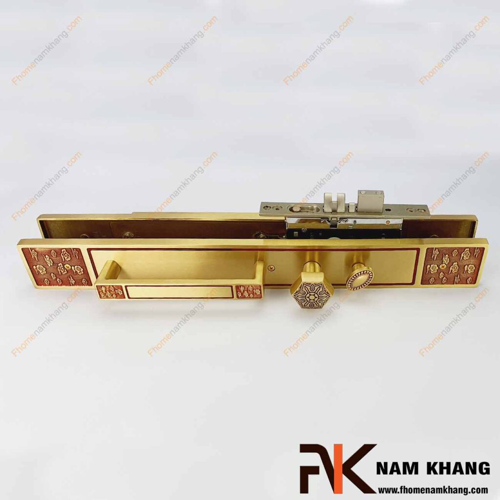 Khóa cửa sảnh thân Mỹ NK486M-RC (Màu Đồng Vàng)