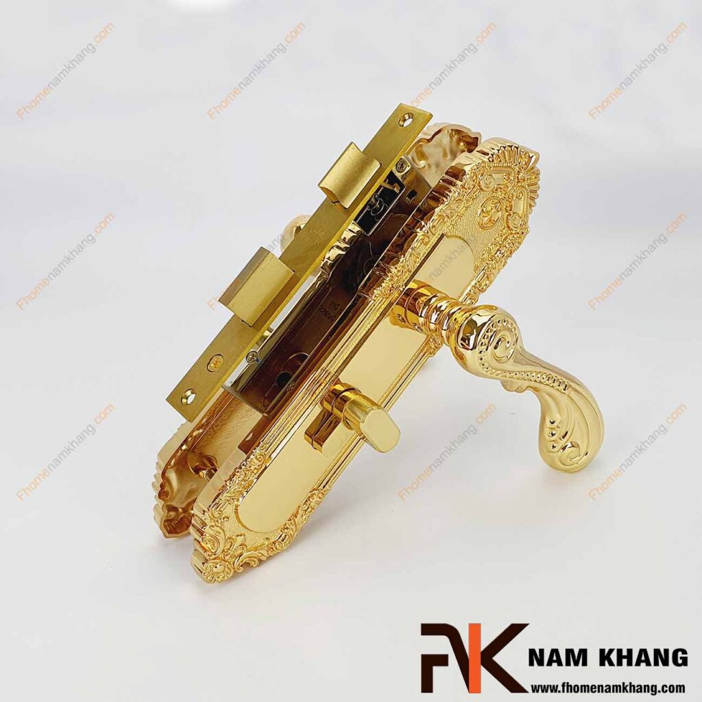 Khóa cửa thông phòng NK185M-24K (Màu Đồng Vàng)