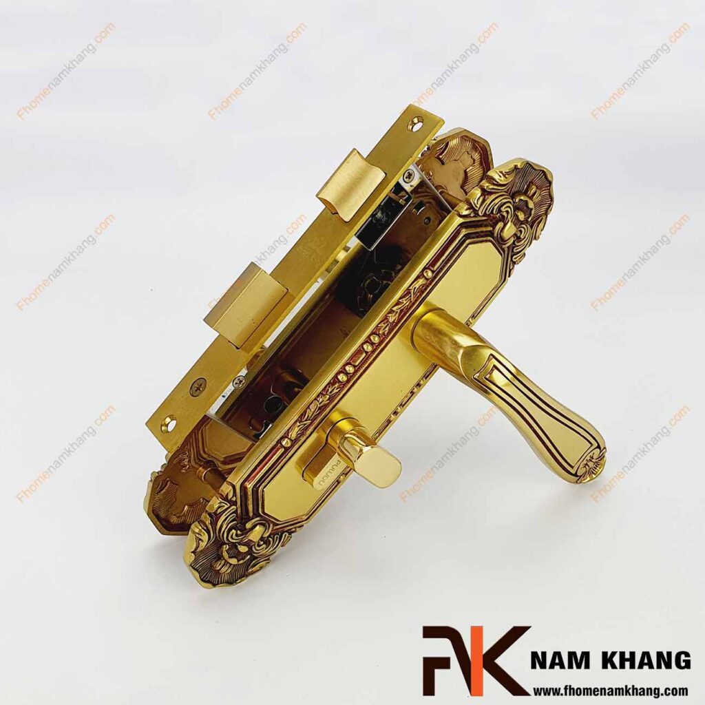 Khóa cửa thông phòng NK348M-RC (Màu Đồng Vàng)