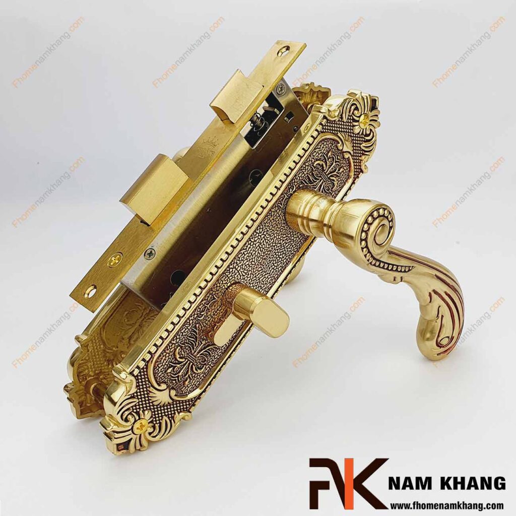 Khóa cửa thông phòng NK480M-RC (Màu Đồng Vàng)