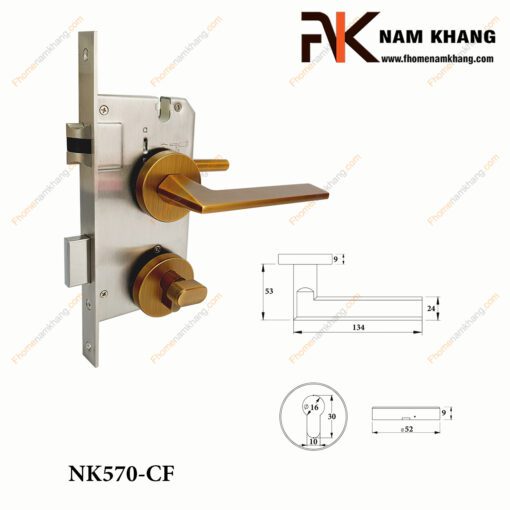 KHÓA CỬA PHÂN THỂ NK570-CF