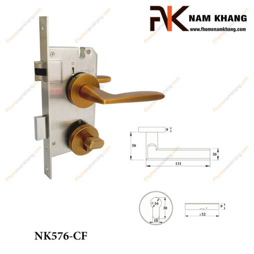 KHÓA CỬA PHÂN THỂ NK576-CF