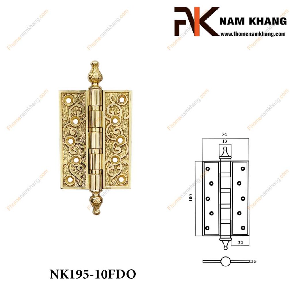 Bản lề cửa NK195-10FDO