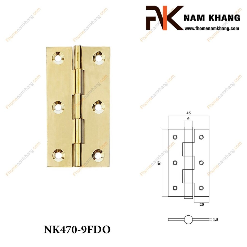 Bản lề lá NK470-9FDO