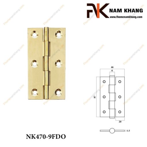 Bản lề lá NK470-9FDO