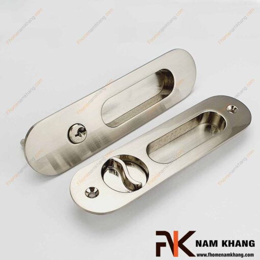 Khóa âm cửa lùa NK568T-INOX (Màu Inox)