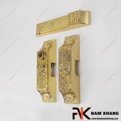 Khóa cửa bức bàn NK580-V (Màu Đồng Vàng)