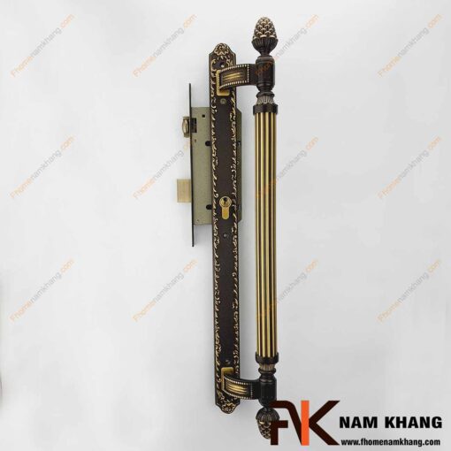 Khóa cửa sảnh phối hợp NK362K-BCF (Màu đồng rêu)