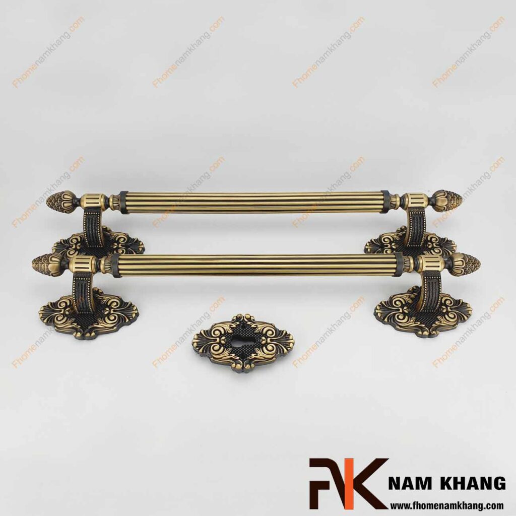 Khóa cửa sảnh phối hợp NK362K-CFE (Màu đồng rêu )