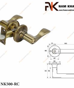 Khóa cửa tay gạt NK500-RC (Màu Rêu)