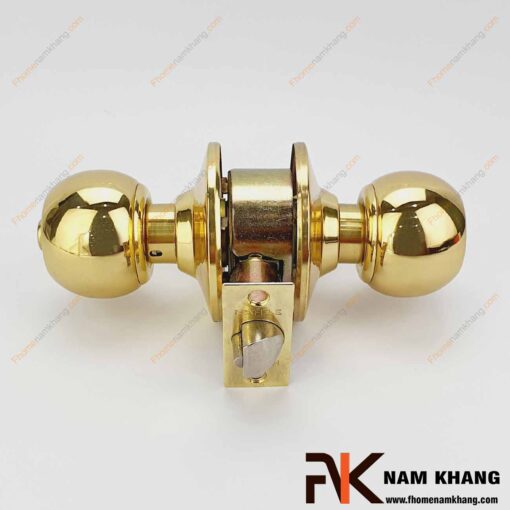 Khóa cửa tay nắm tròn NK430HAFELE-V (Màu Vàng)