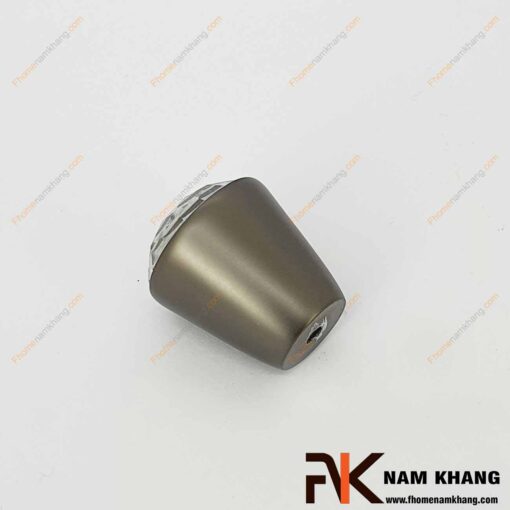 Tay nắm tủ kết hợp đá pha lê NK439-XTD (Màu Xám)