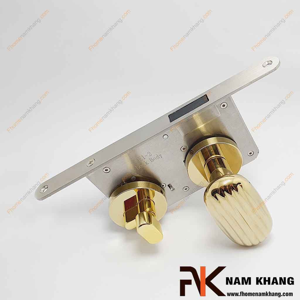 Khóa cửa phân thể màu vàng NK578-PVD