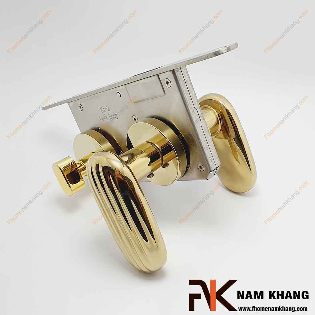 Khóa cửa phân thể màu vàng NK578-PVD