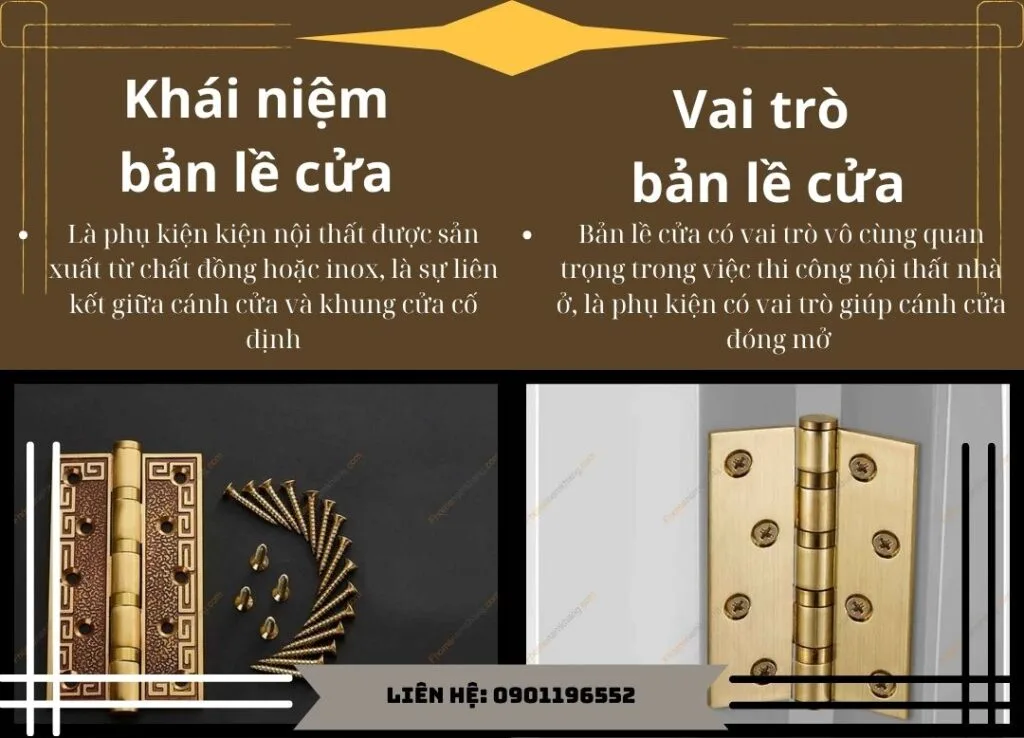 BẢN LỀ CỬA CAO CẤP - PHỤ KIỆN NỘI THẤT CÓ VAI TRÒ QUAN TRỌNG ban le cua fhomenamkhang5