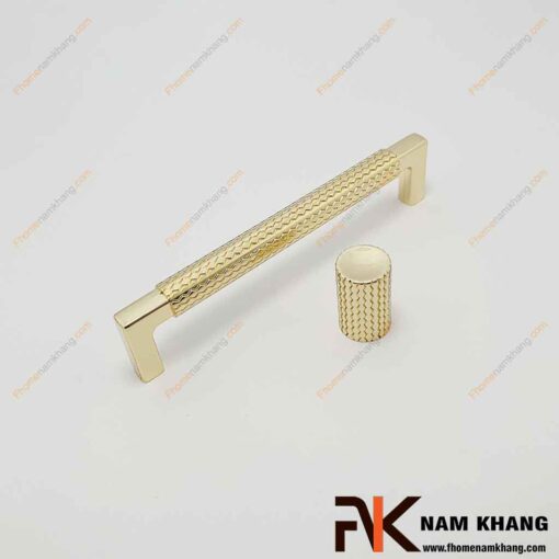 Tay nắm cửa tủ màu vàng bóng cao cấp NK003N-V-FHOMENAMKHANG