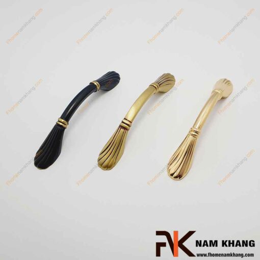 Tay nắm cửa tủ đồng vàng cổ điển NK035D-RC FHOMENAMKHANG