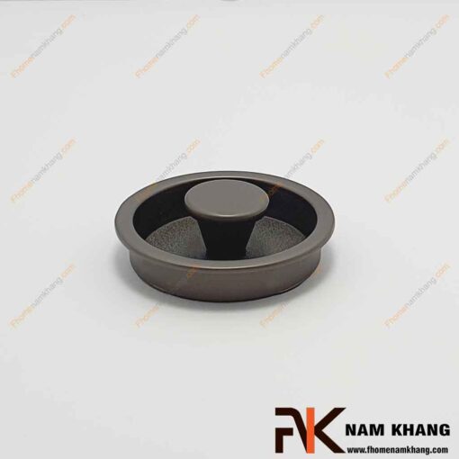 Núm nắm cửa tủ dạng tròn màu xám NK463T-X FHOMENAMKHANG