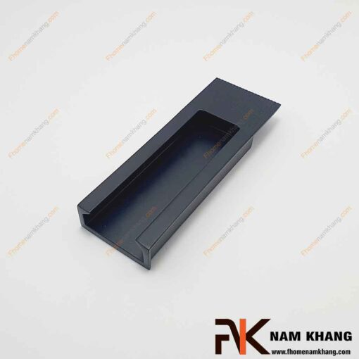 Tay nắm âm cửa tủ màu đen NK099S-D FHOMENAMKHANG