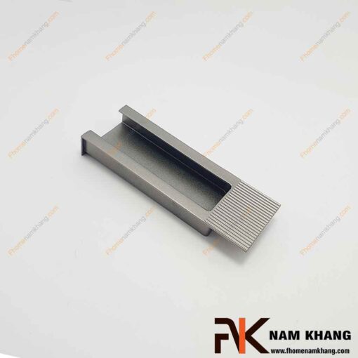 Tay nắm âm cửa tủ màu ghi NK099S-X FHOMENAMKHANG