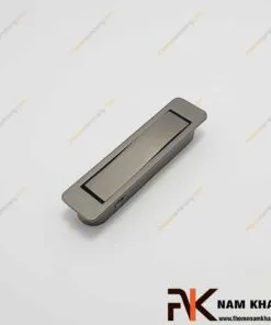 Tay nắm âm cửa tủ màu xám NK436A-X FHOMENAMKHANG