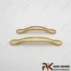 Tay cầm cửa tủ chất liệu đồng NK373D-R Tay nắm cửa tủ bằng đồng vàng NK373D-RC FHOMENAMKHANG